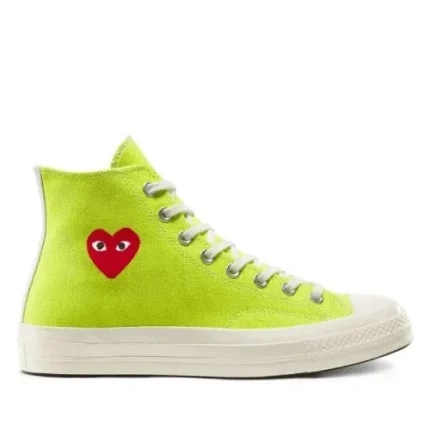 CDG Converse Lime GreenTop High
