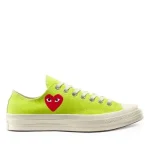 CDG Converse Low Top Green Lime