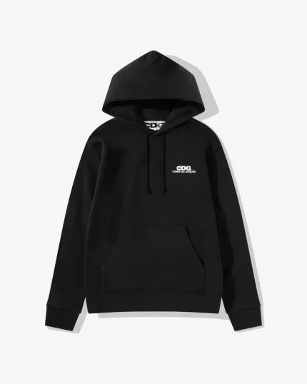 CDG Logo Black Hoodie