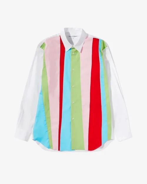CDG Men’s Colored Shirt Stripe