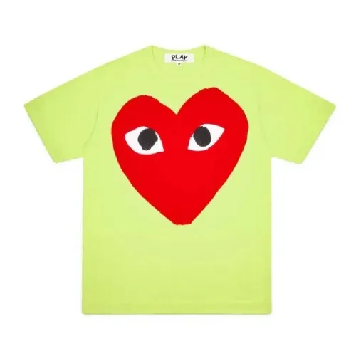 CDG Play Red Heart T-shirt Series Spring