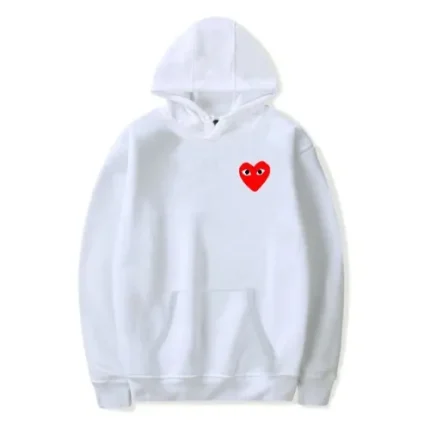 CDG Small Heart Hoodie Pullover