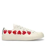 CDG x Converse Multi Top Heart Low